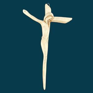 VTG Crucifix with Corpus (Body of Christ) 9 1/4"H x 5.5"W x 1.5"D, Resin Const